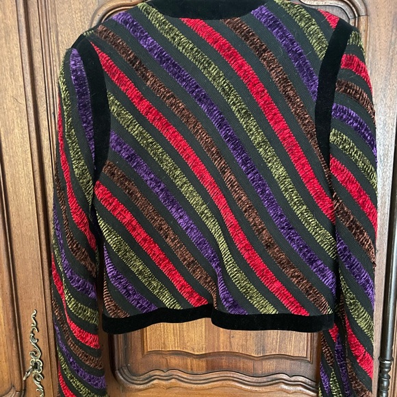 Ornel’ Soie 100% Silk Bolero Jacket - Picture 4 of 5